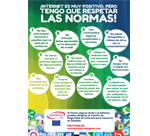 Tengo que respetar las normas en internet